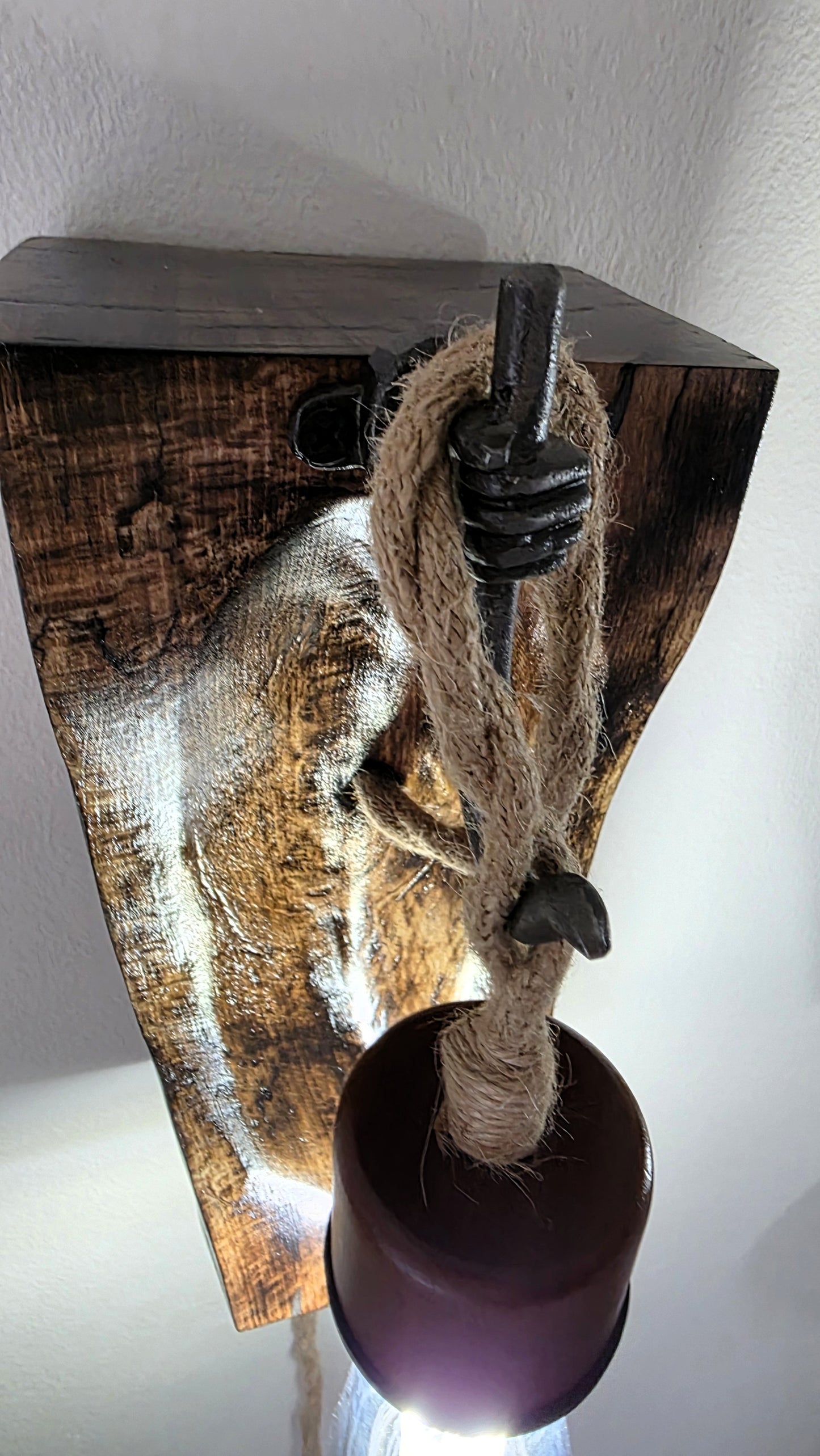 Handcrafted Beech Wood Wall Sconces – Set of 2 🪵✨