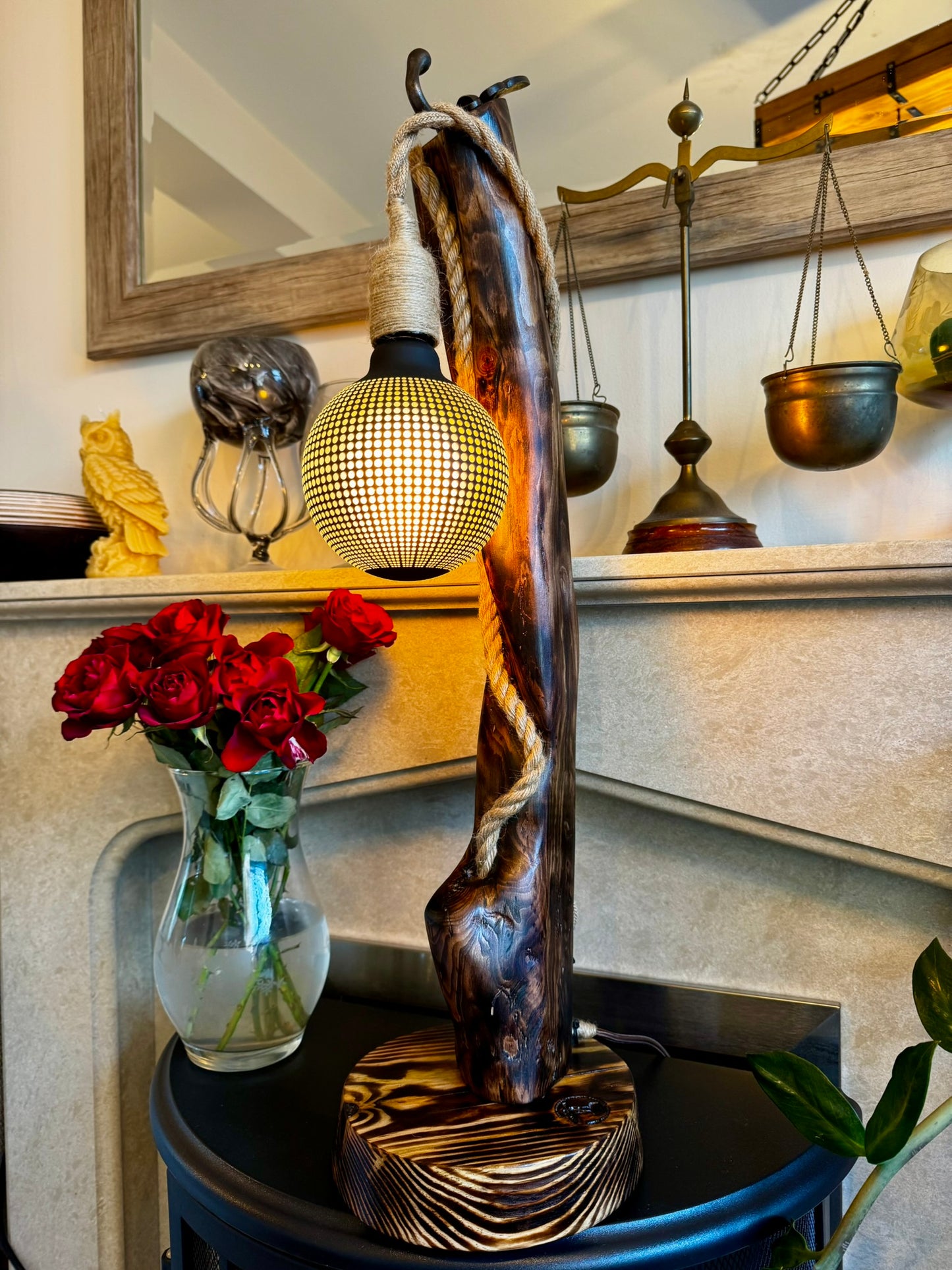 🎅 Handcrafted with love, blending natural wood and elegant design.