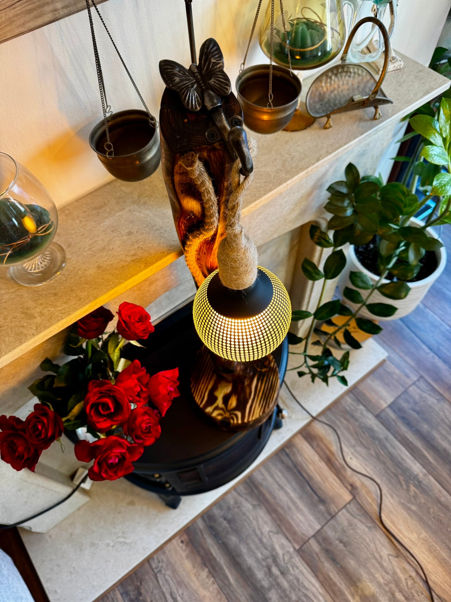 🎅 Handcrafted with love, blending natural wood and elegant design.