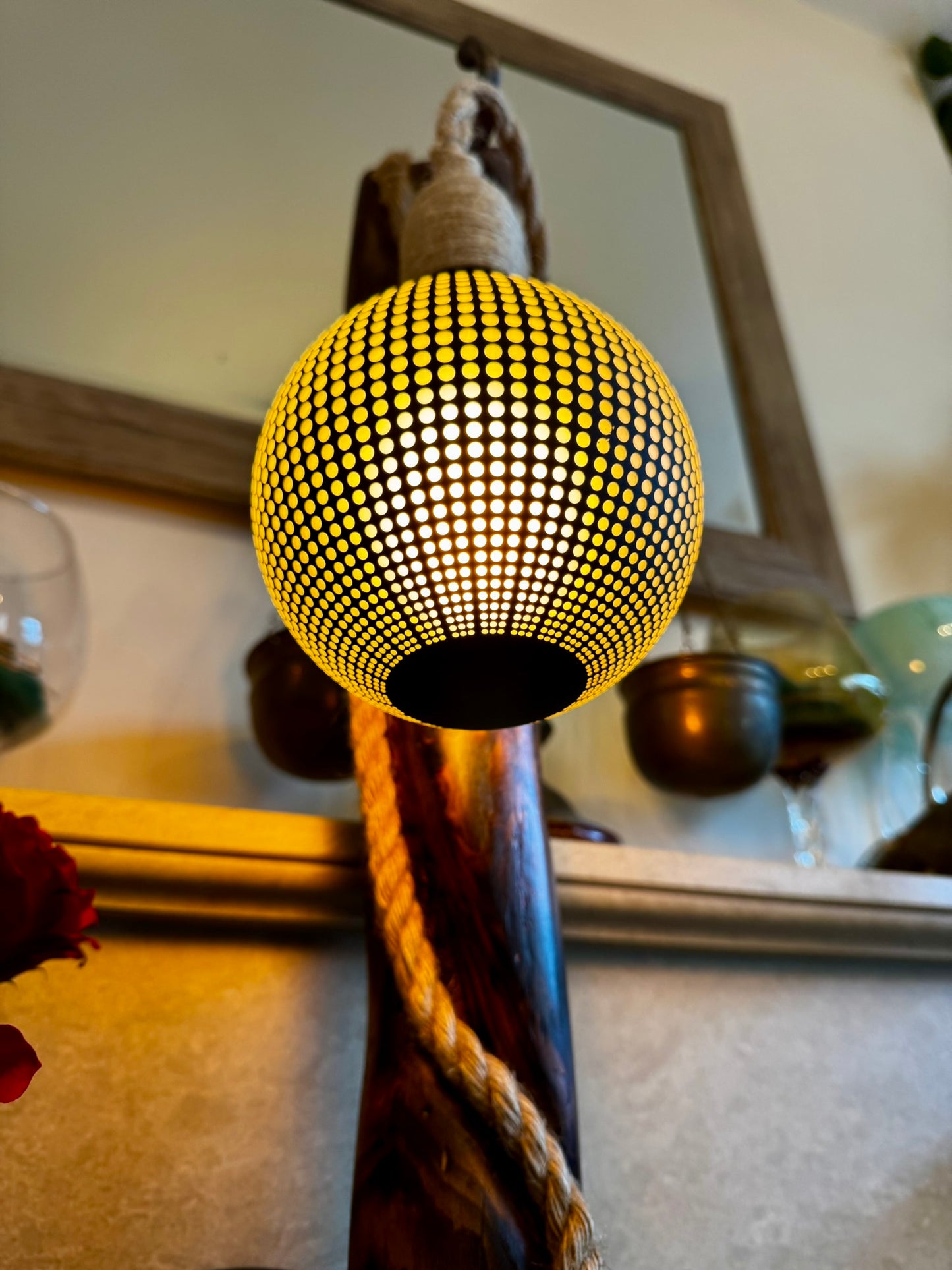 🎅 Handcrafted with love, blending natural wood and elegant design.